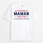 2086AFR1 t shirt lincroyable maman depuis personnalise