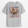 2093AFR2 t shirt description de mot adjectif papa personnalise