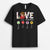 La Vie De Maman Amour - Cadeau Personnalisé | T-shirt pour Femme