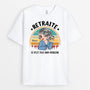 2107AFR1 t shirt retraite ce nest plus mon probleme personnalise