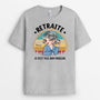 2107AFR2 t shirt retraite ce nest plus mon probleme personnalise
