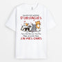 2110AFR1 t shirt la vie est faite dobstacles personnalise