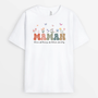 2115AFR1 t shirt maman avec fleurs personnalise
