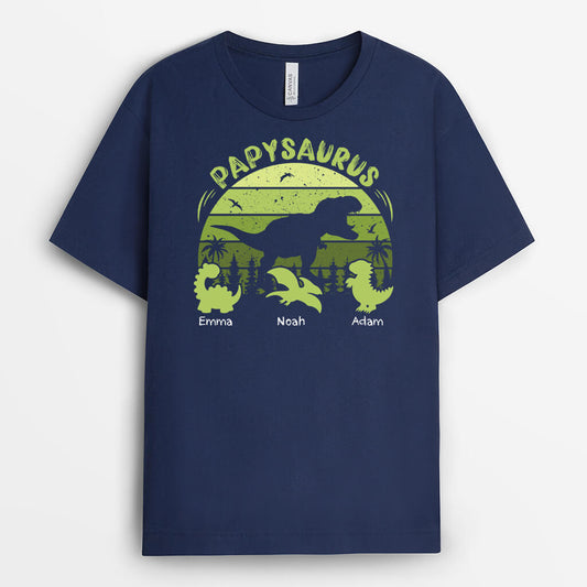 2119AFR2 t shirt papasaurus sauvage personnalise