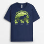 2119AFR2 t shirt papasaurus sauvage personnalise