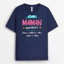 2130AFR2 t shirt ce papa papy appartient a version florale personnalise