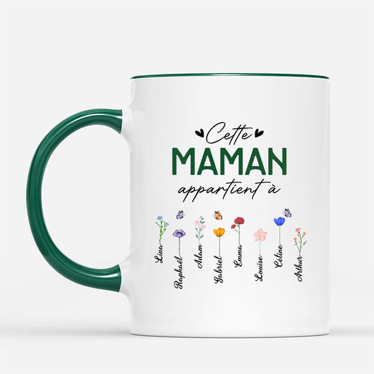 2132MFR2 maman mamie appartient a mug personnalise bonne fete mamie avec jardin 2132m8v7a