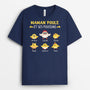 2144AFR2 t shirt les nounous etaient des fleurs personnalise