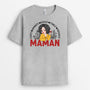 2163AFR2 t shirt maman fleurs personnalise