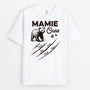 2171AFR2 t shirt papa ours sauvage personnalise