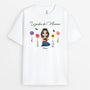 2185FR2 t shirt le jardin de mamie colore personnalise