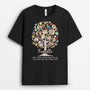 2192AFR1 t shirt mamie arbre familial personnalise