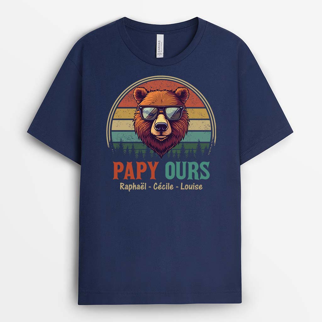 2212AFR2 t shirt papa ours colore personnalise_85146b9a b90f 48ea 9c5c ca4c4bef6a06