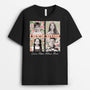 2249AFR1 t shirt la vie de mamie avec fond floral personnalise