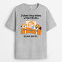 2272AFR2 t shirt dabord nous volons ton coeur et puis ton lit version chien personnalise