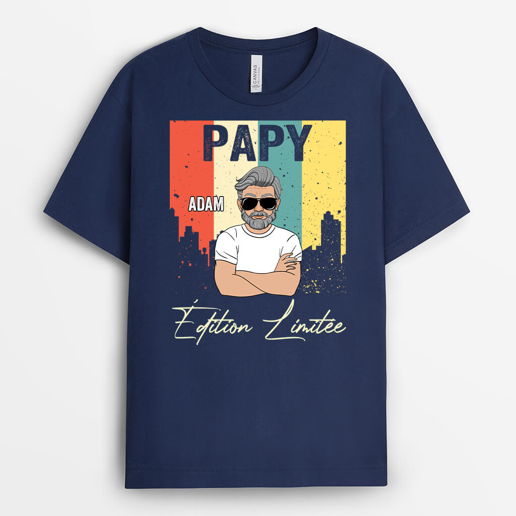 Papy Édition Limitée - Cadeau Personnalisé | T-shirt pour Papy