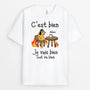 2304AFR1 t shirt cest bien je vais bien tout va bien personnalise