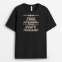 2306AFR1 t shirt etre papa est un honneur