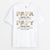 T-shirt Papa Papy Depuis Version Carte Personnalisé