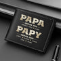 2315JFR2 portefeuille en cuir personnalise papa papy depuis design carte 2315j5t5b
