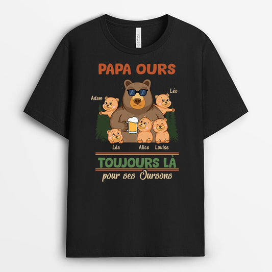 2339AFR2 t shirt papa papy ours toujours la pour ses oursons personnalise_a3f21e8d 89e2 4231 908b f6567e802df5
