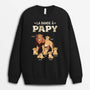 2366AFR1 t shirt la bande a papa papy lion version carte personnalise_651ac6ad b15b 402a 9fce 18f32282d744
