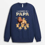 2366AFR2 t shirt la bande a papa papy lion version carte personnalise_535742b5 b446 4165 a2d1 a8c832a6717b