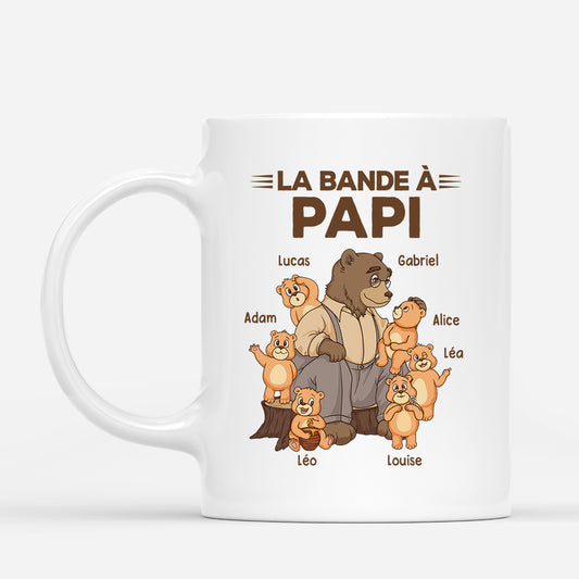 2393MFR1 la bande a papa papy ours avec vetements elegants mug personnalise pour papa papy_65cc8d7a 9cb0 48d7 873a 2ee1de11925f