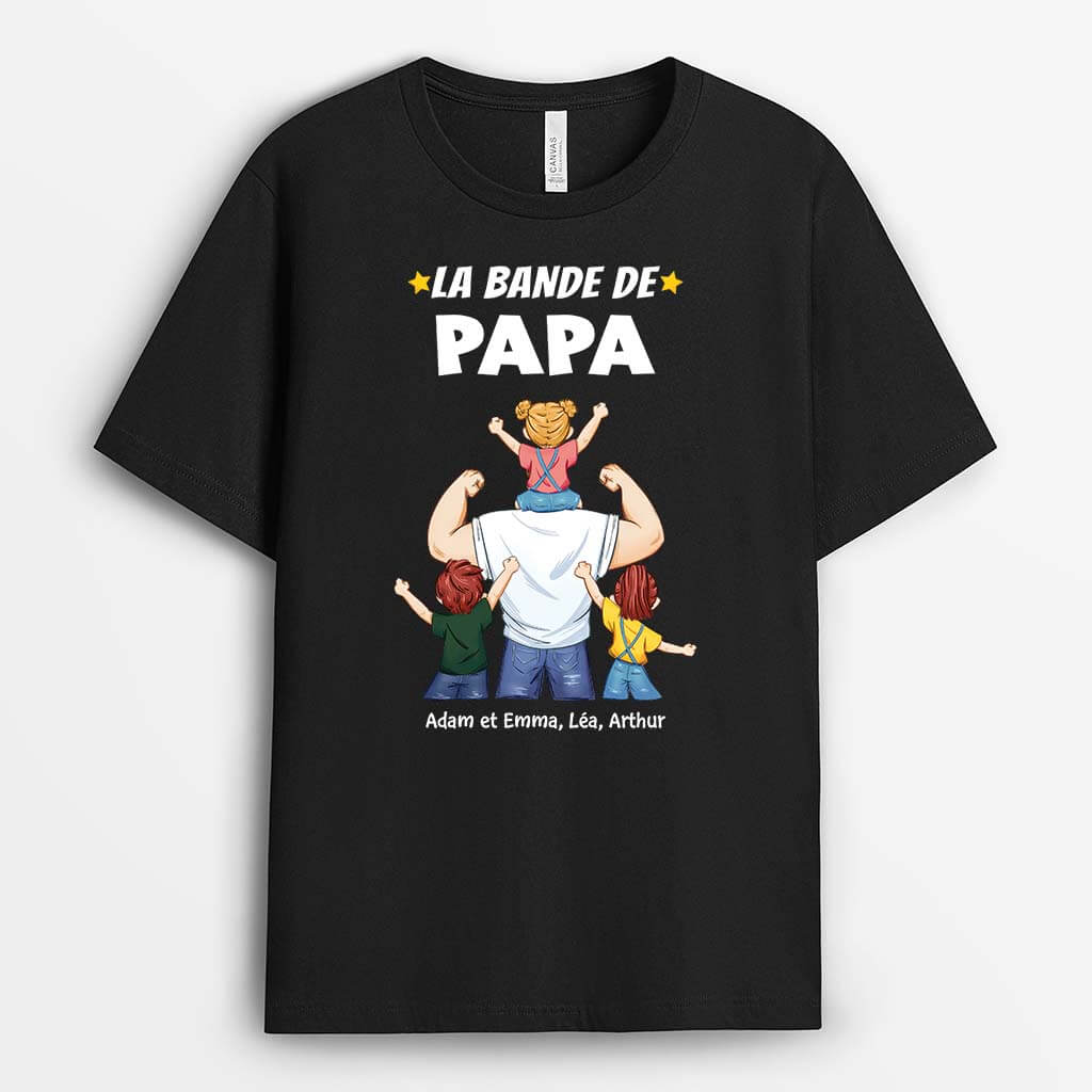 La Bande À Papa/Papy Muscle - Cadeau Personnalisé | T-shirt pour Homme