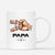 Papa/Papy Bosses De Poing Avec Mains - Cadeau Personnalisé | Mug Pour Homme