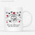 Famille Tenant Les Mains Avec Coeurs - Cadeau Personnalisé | Mug pour Famille