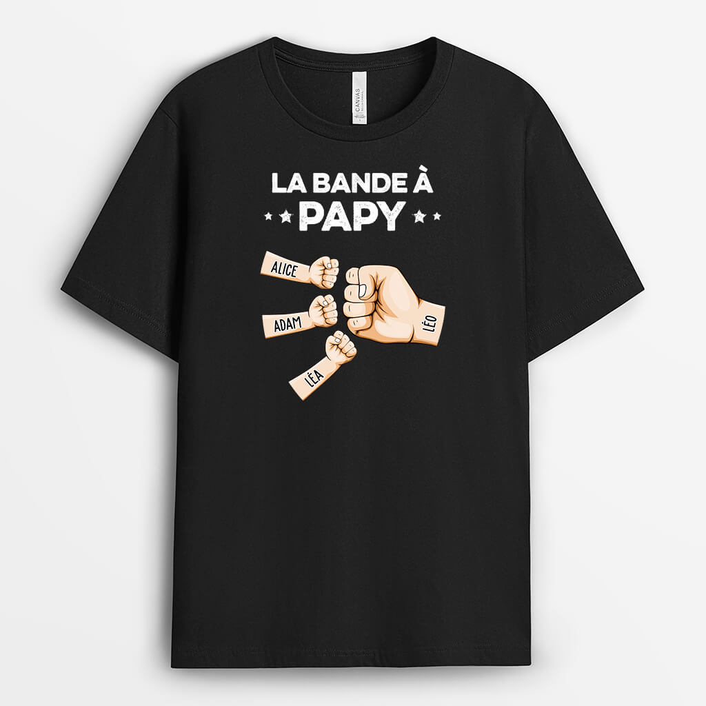 La Bande À Papa Bosses De Poing Classique - Cadeau Personnalisé | T-shirt pour Papa