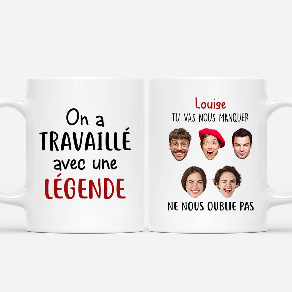 Tu Vas Nous Manquer - Cadeau Personnalisé | Mug pour Collègue