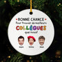 2449OFR1 ornement noel ceramique personnalise avec photo meilleurs collegues que nous 2449o8l5o