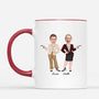 2451MFR2 mug le travail nous a reunis en tant que collegues amies personnalise