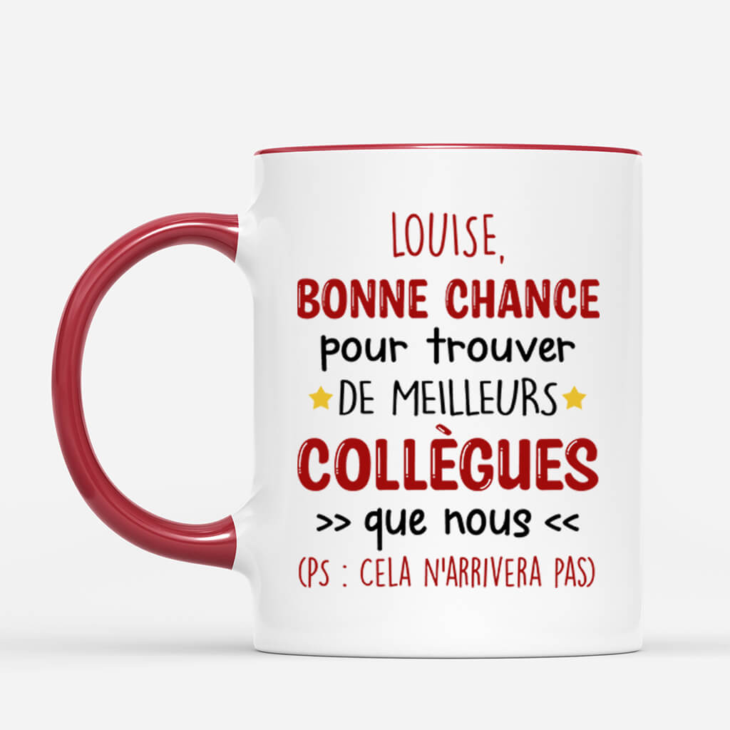 2455MFR2 mug meilleurs collegues que nous cela narrivera pas personnalise