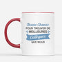 2468MFR2 mug bonne chance de trouver de meilleurs collegues que nous personnalise