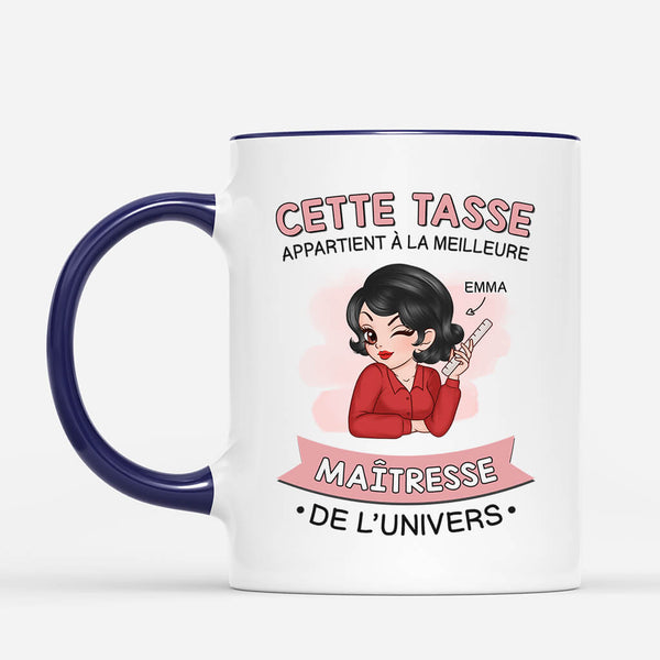 Mugffins (Tasse En Allemand) Coiffeur Tasse/Tasse Cadeau Belle Et Drôle Tasse De Café - Meilleur Coiffeur Du Monde - Céramique 350 ML