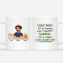 2498MFR1 mug chez nous vit un humain version chien personnalise_959e9393 efd5 4d4f 98f5 6ac916f6c02c