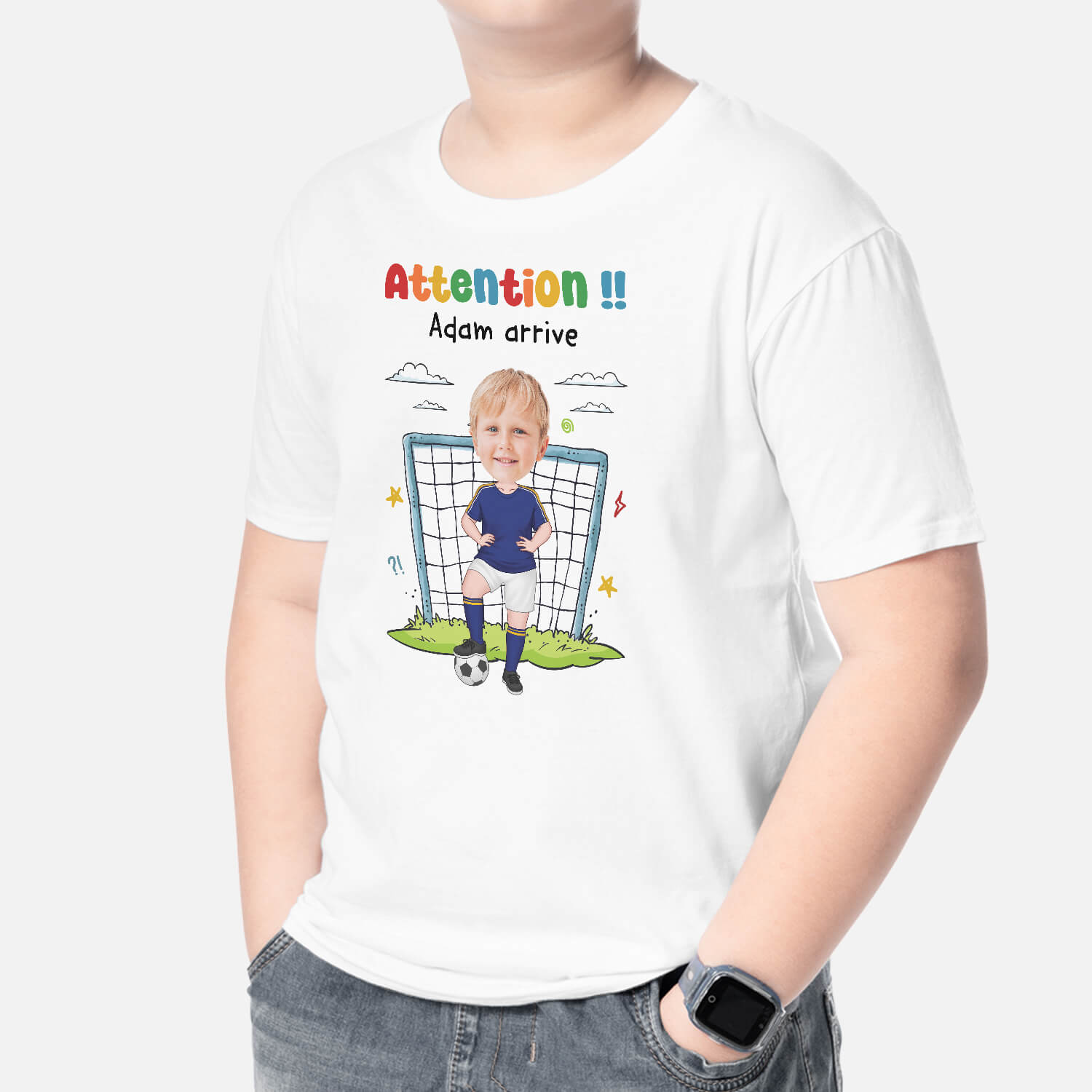 2511AFR1 t shirt attention adam arrive personnalise_483f18c6 80cc 4271 b061 4167777bd4cd