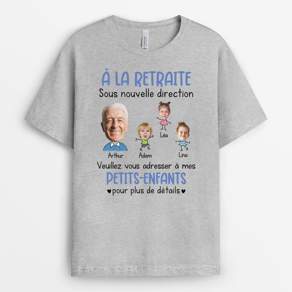 2525AFR2 t shirt a la retraite sous nouvelle direction version femme avec visages personnalise_1f812cbe d410 4e4a 92c4 64ff07395caa