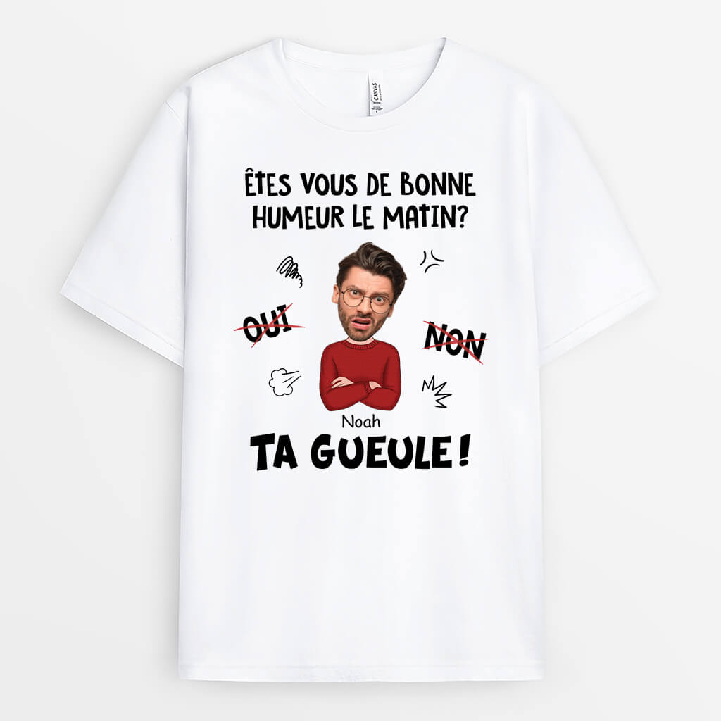 Êtes-Vous De Bonne Humeur Le Martin - Cadeau Personnalisé | T-Shirt Pour Homme