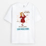 2540AFR1 t shirt je ne suis pas grosse personnalise