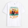 2544AFR1 t shirt promue a la retraite personnalise