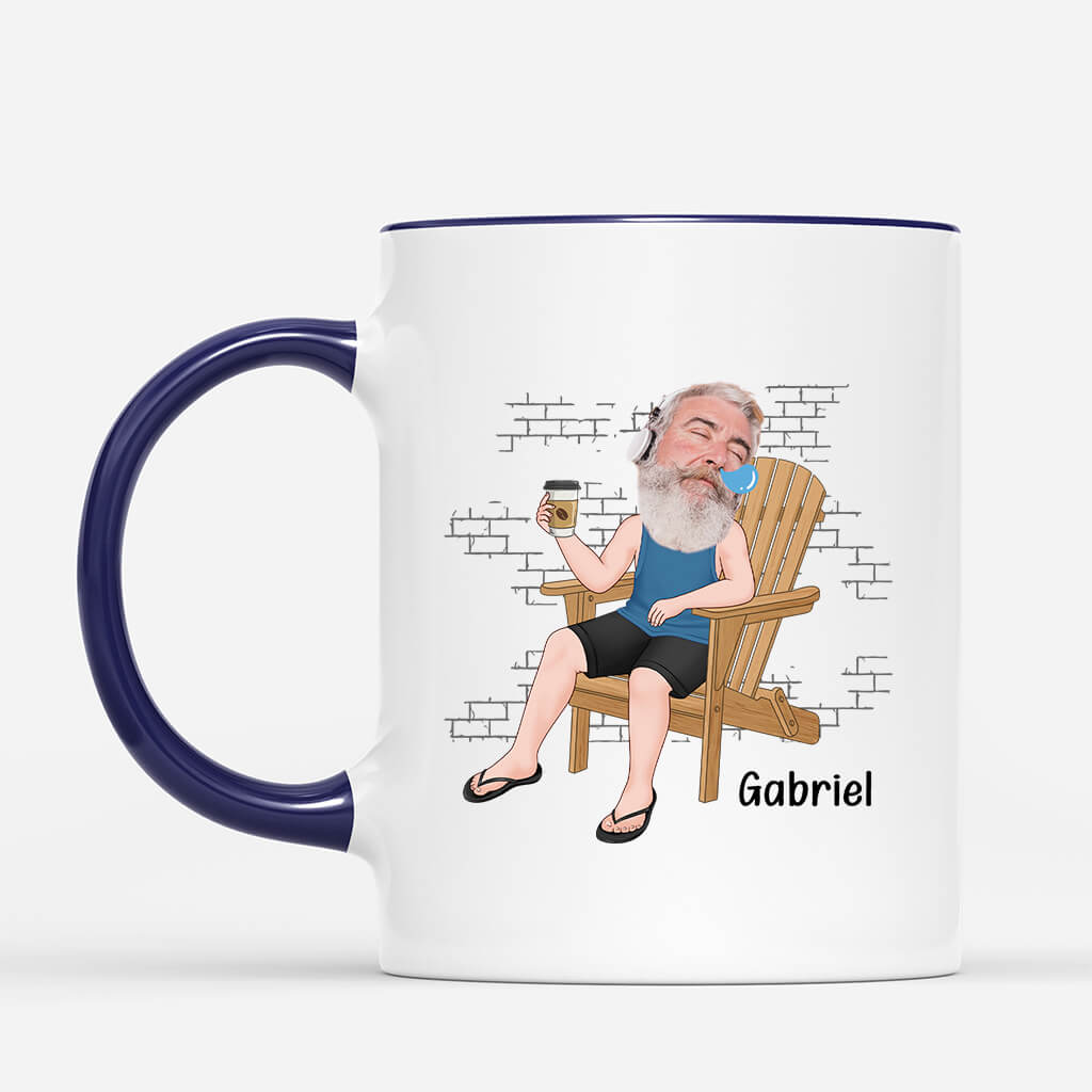 2552MFR3 mug foutez lui la paix version femme personnalise