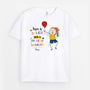 2600AFR1 t shirt rayon de soleil mele a un petit ouragan personnalise