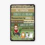 2643EFR1 les regles du jardin de stephanie avec chats  des chiens fous vivent ici  plaque personnalisee pour amoureux des chats_04fa4a73 52fd 4019 80dd 611e766a293b