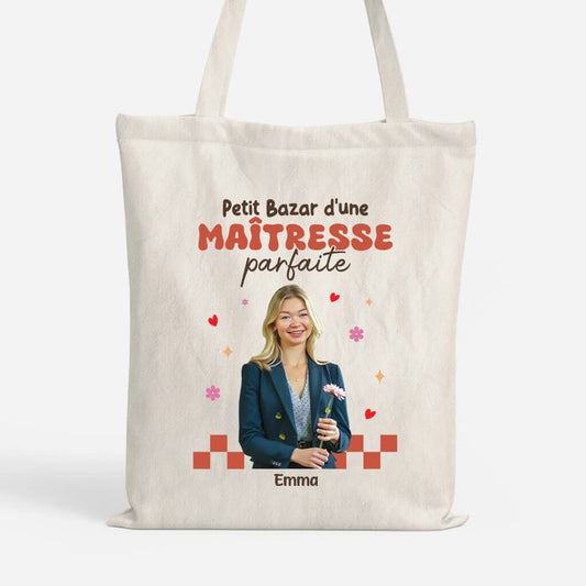 2650BFR1 petit bazar dune maitresse parfaite  tote bag maitresse personnalise_1b7507d4 99cc 412c 9659 aa2845fd85b5
