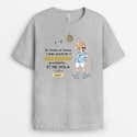 T-Shirt Humoristique Départ Collègue - Message Drôle « Ce Mec Est Assez Fou » - Cadeau Retraite Ou Pot De Départ - 4