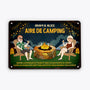 2665EFR2 le foyer de  plaque humour pour couple